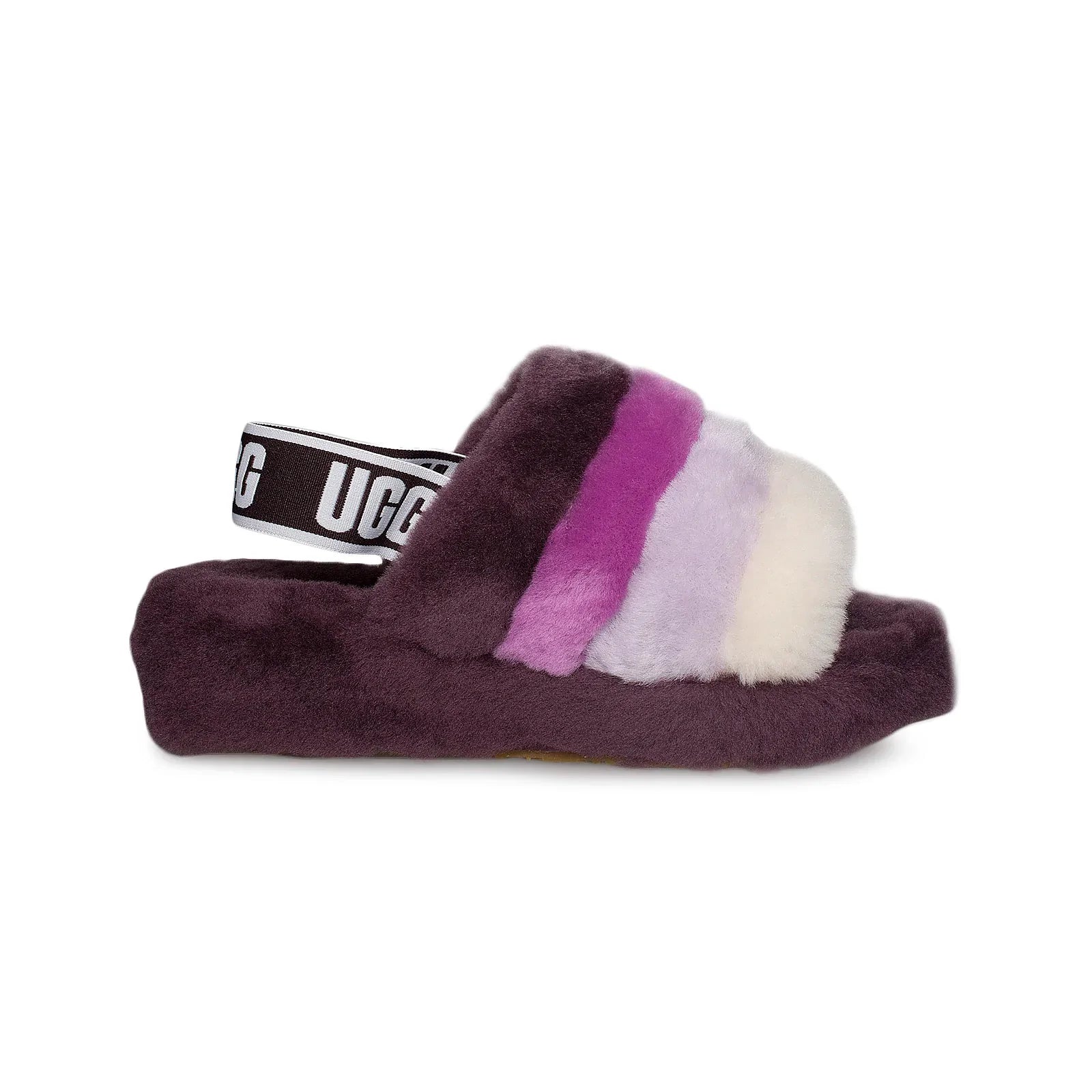 UGG Fluff Yeah Slide Port Multi Slippers - Women's