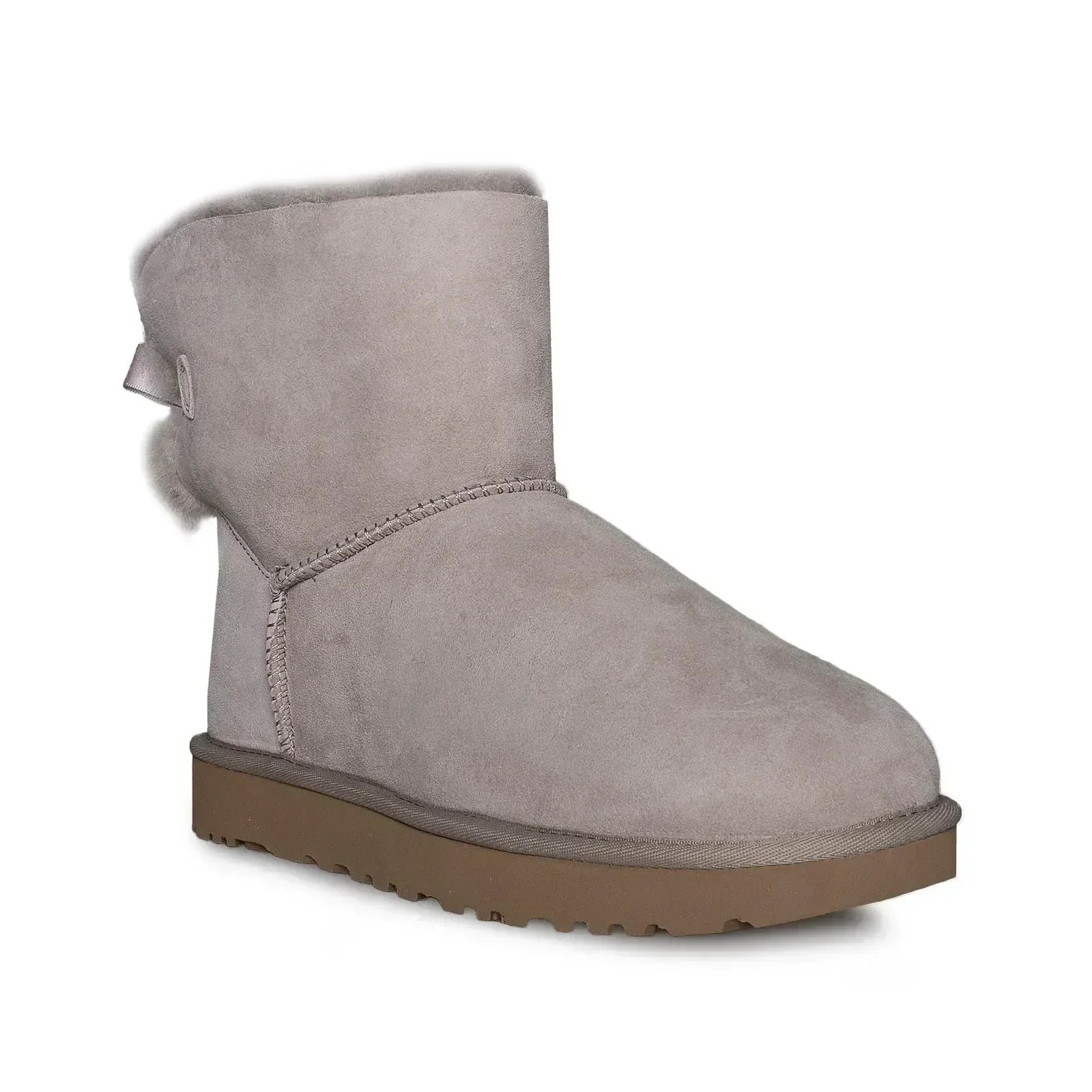 UGG Mini Bailey Bow II Oyster Boots - Women's