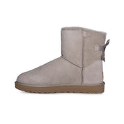 UGG Mini Bailey Bow II Oyster Boots - Women's