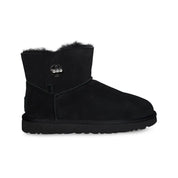 UGG Mini Turnlock Bling Black Boots - Women's