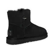 UGG Mini Turnlock Bling Black Boots - Women's