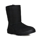 UGG Ultra Short Revival Black Boots - Women's