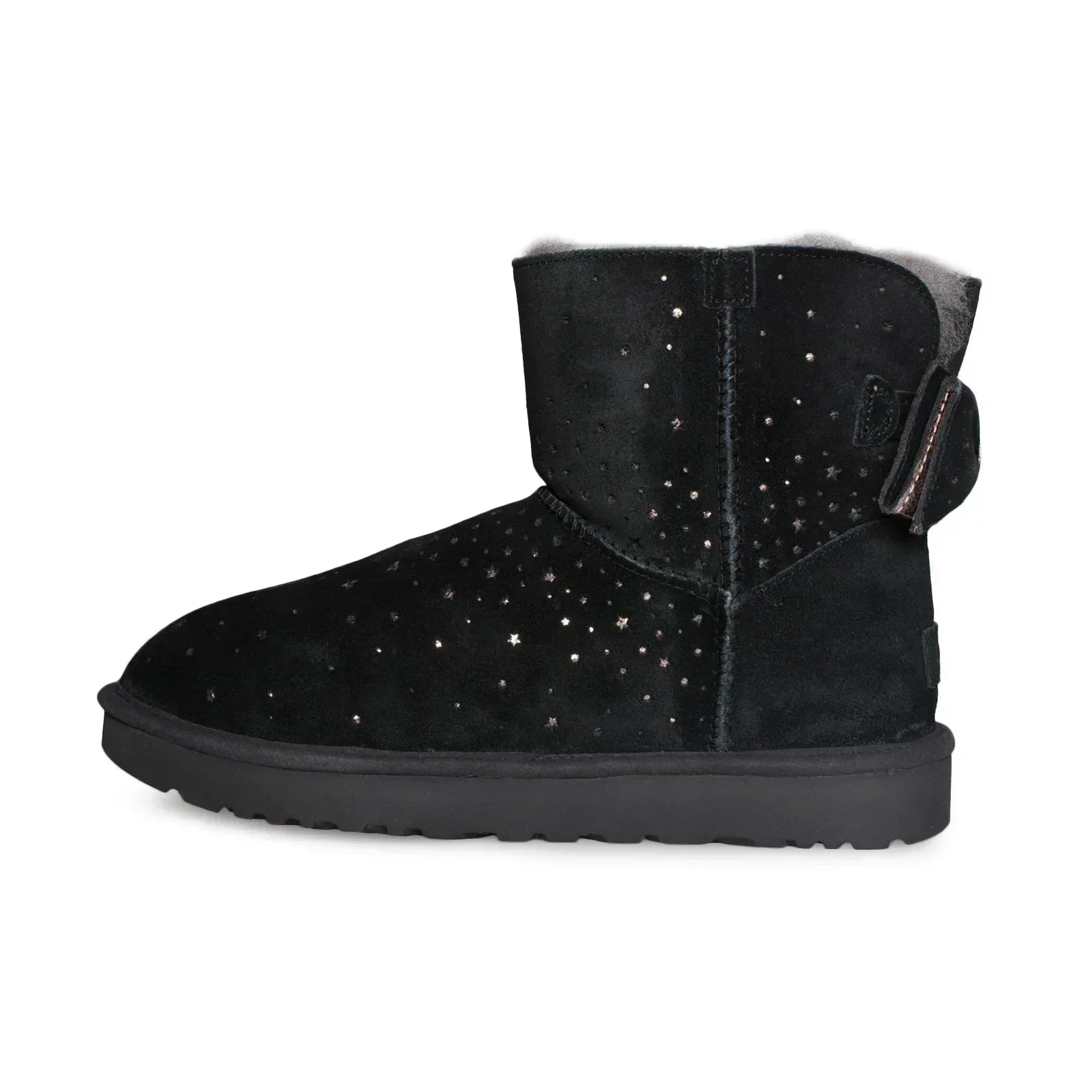 UGG Stargirl Bow Mini Black Boots - Women's