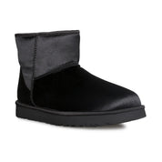 UGG Classic Mini Satin Black Boots - Women's