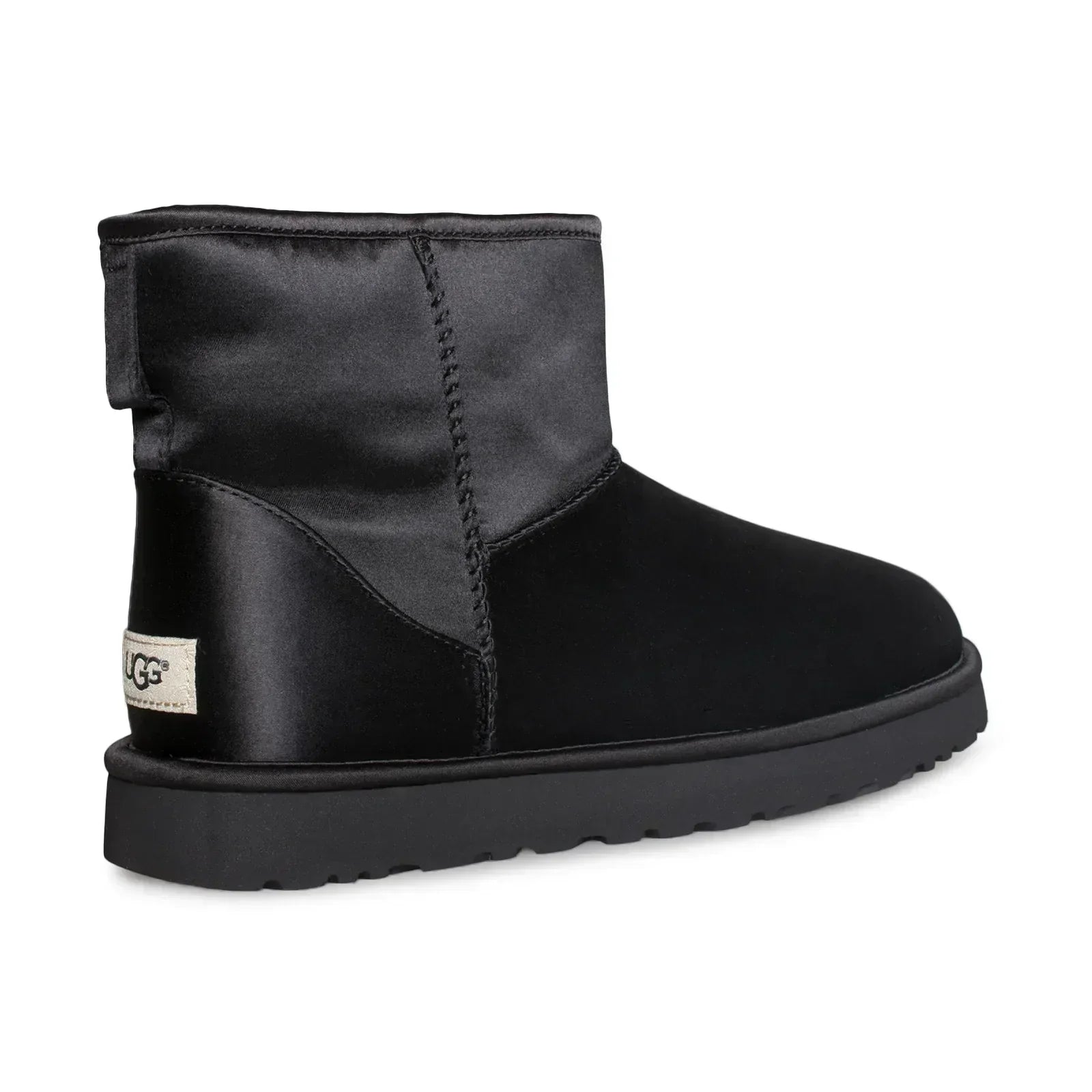 UGG Classic Mini Satin Black Boots - Women's