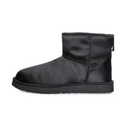 UGG Classic Mini Satin Black Boots - Women's