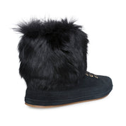 UGG Antoine Fur Black Shoes