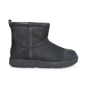 UGG Classic Mini Waterproof Black Boots