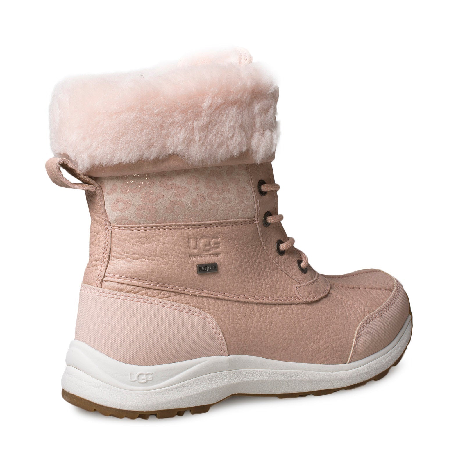 UGG Adirondack III Snow Leopard Quartz Boots - Women's