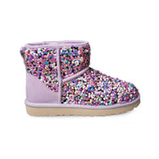 UGG Classic Mini Stellar Sequin Lilac Frost - Women's