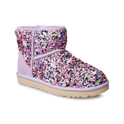 UGG Classic Mini Stellar Sequin Lilac Frost - Women's