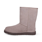 UGG Classic Short Bailey Zip Smoke Plum Boots - Women's