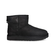 UGG Classic Mini Snake Black Boots - Women's