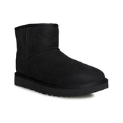 UGG Classic Mini Snake Black Boots - Women's