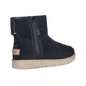 UGG Classic Mini Zip Waterproof True Navy Boots - Men's