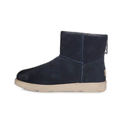 UGG Classic Mini Zip Waterproof True Navy Boots - Men's