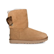 UGG Customizable Bailey Bow Short Chestnut Boots - Women's