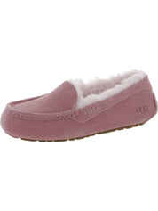 Ansley Womens Suede Comfy Moccasin Slippers