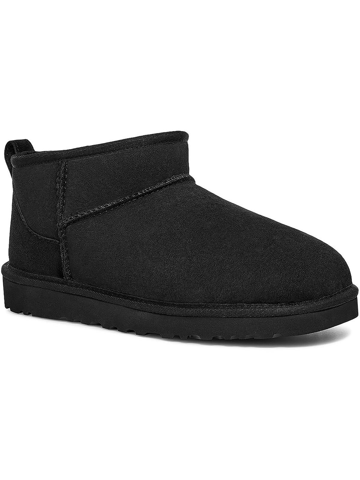 Classic Ultra Mini Mens Leather Cold Weather Chukka Boots