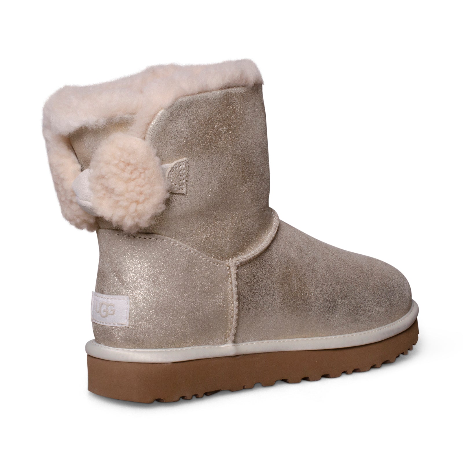 UGG Arielle Sparkle Platinum Gold Boots - Women's