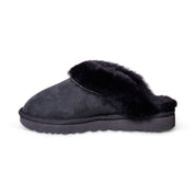 UGG Classic Slipper II Black Slippers - Women's