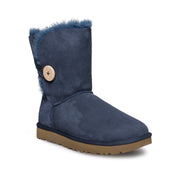 UGG Bailey Button II Navy Boots - Women's