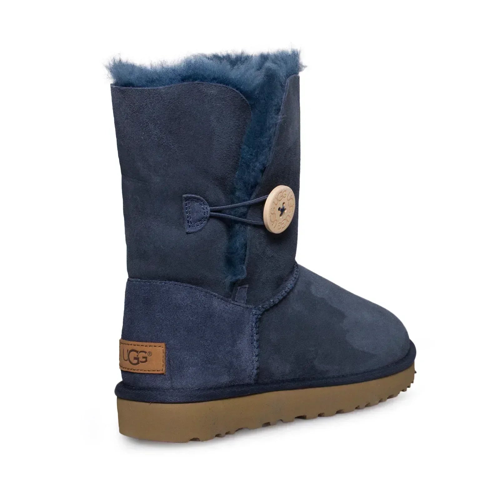 UGG Bailey Button II Navy Boots - Youth