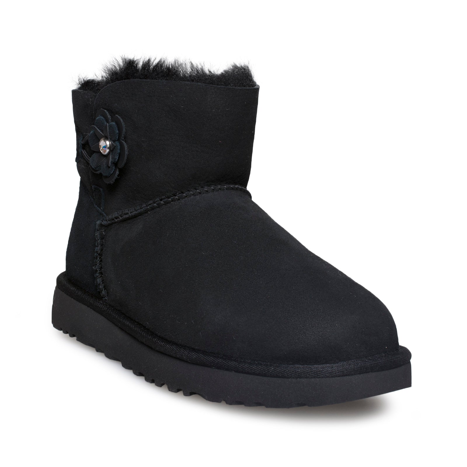 UGG Mini Bailey Petal Black Boots