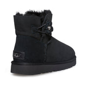 UGG Mini Bailey Petal Black Boots