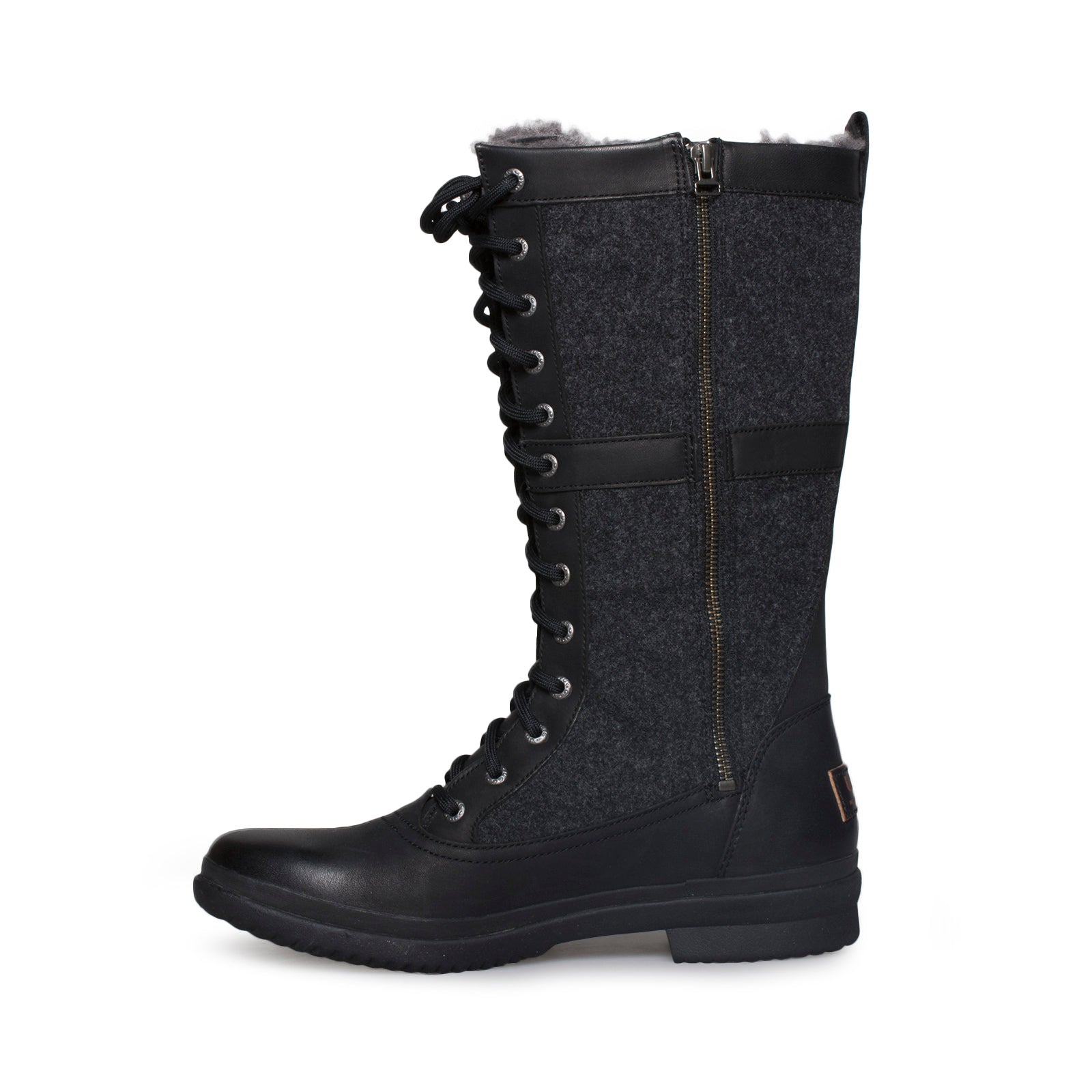 UGG Elvia Black Boots