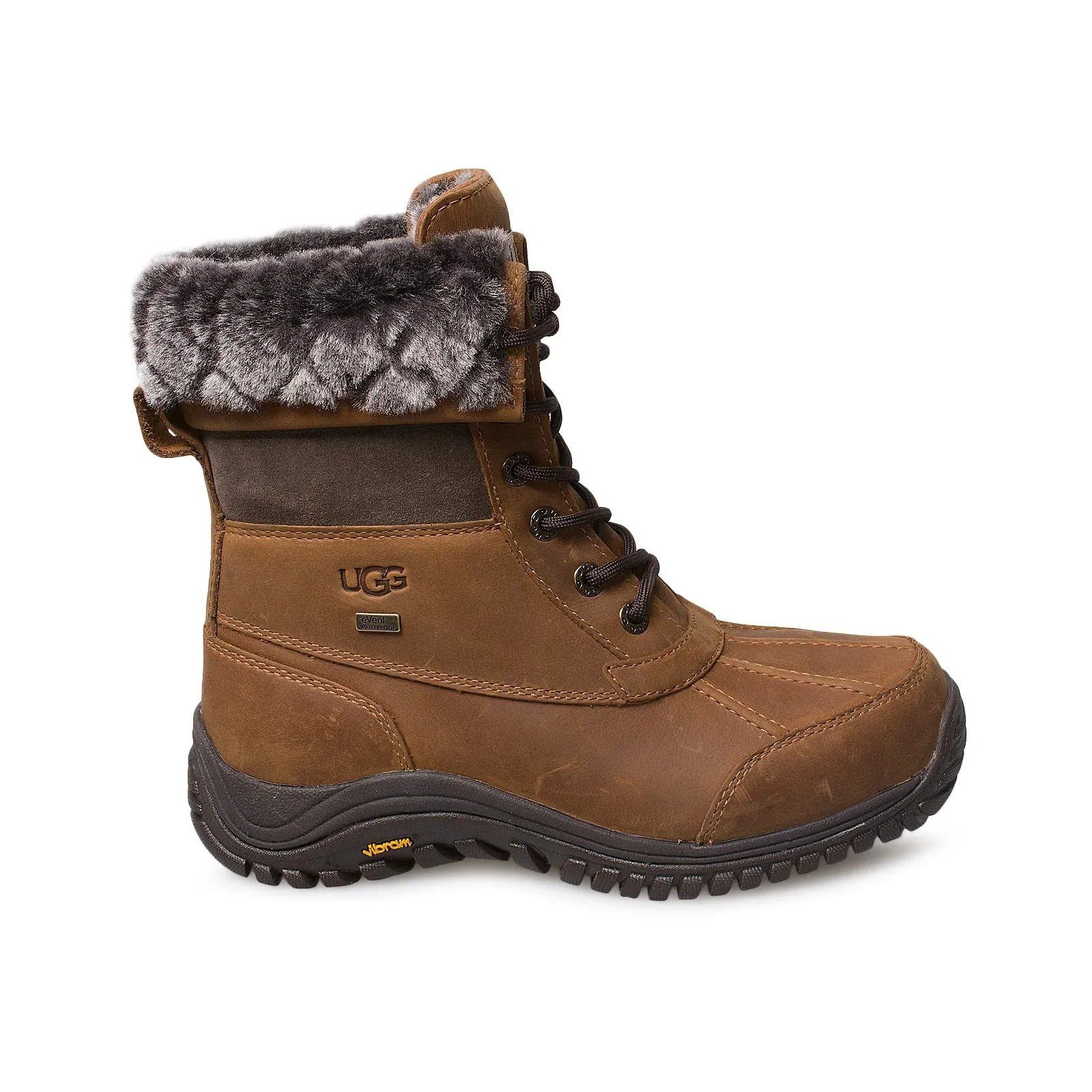 UGG Adirondack II Quilt Friar Brown Boots - Women's