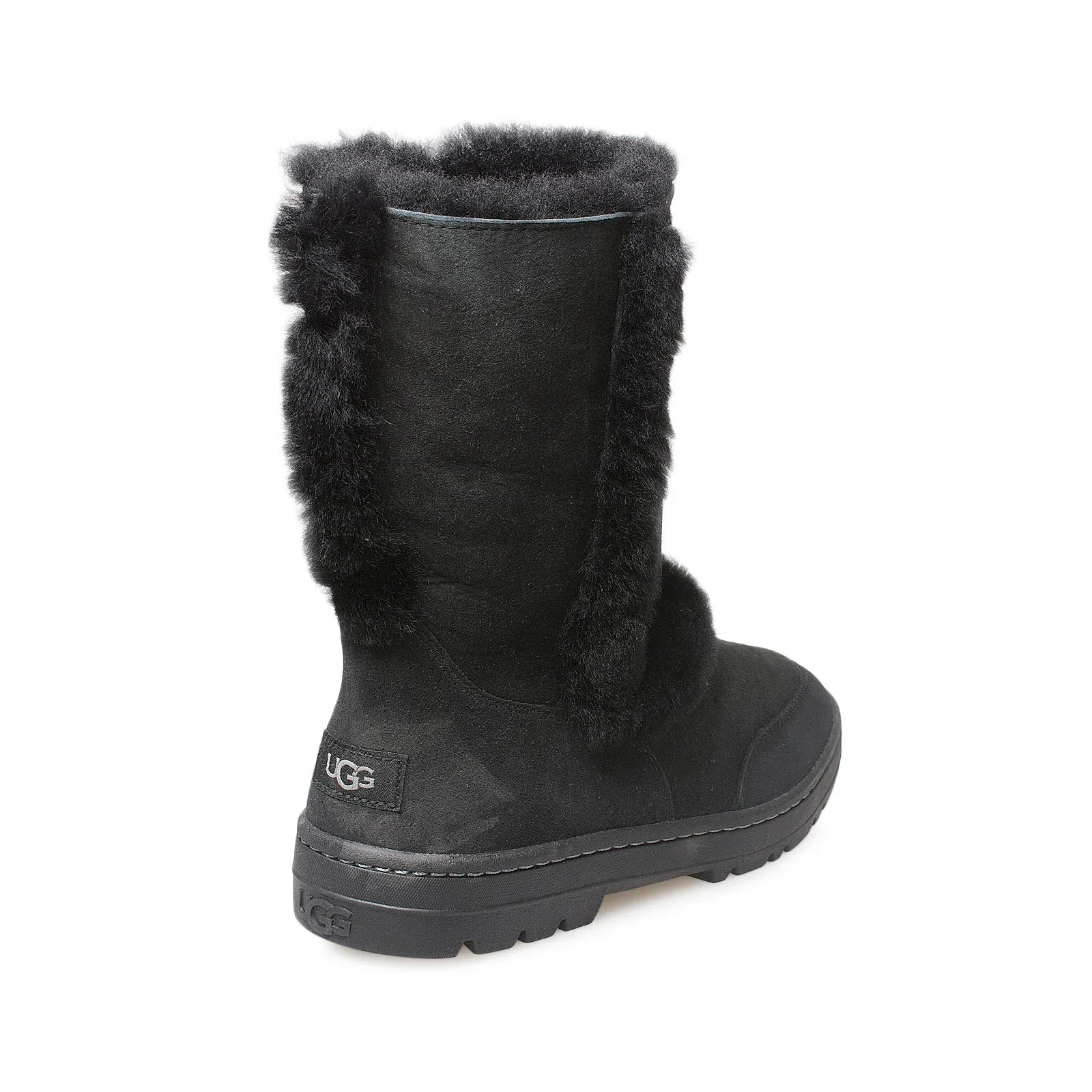 UGG Sundance Short II Revival Black Boots - Women's