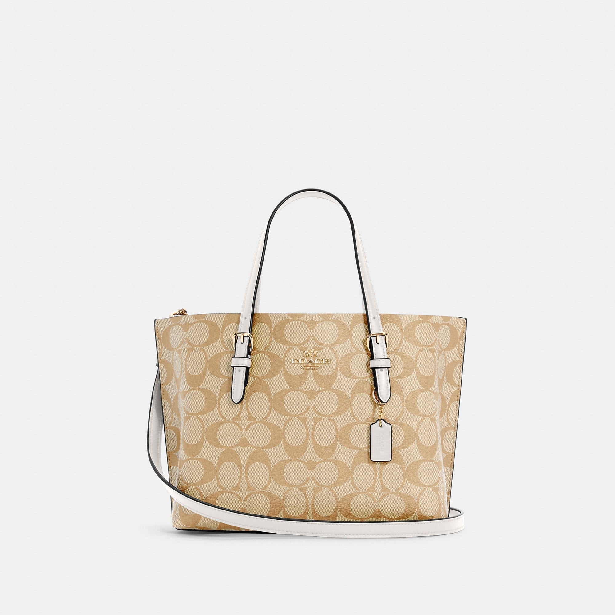 Coach Outlet Mollie Tote 25 In Signature Canvas