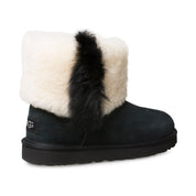 UGG Classic Mini Wisp Black Boots - Women's