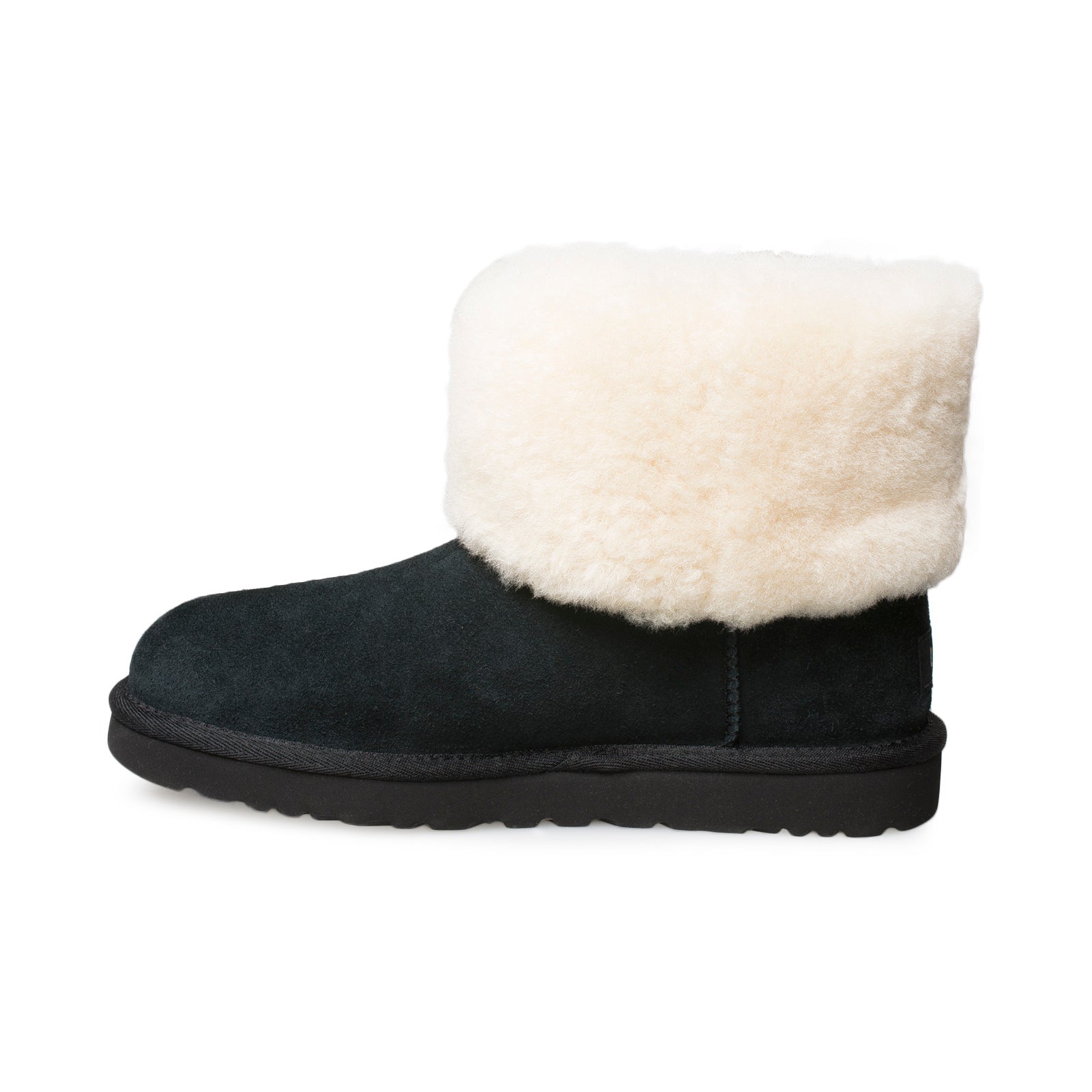 UGG Classic Mini Wisp Black Boots - Women's