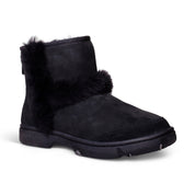 UGG Sunburst Mini Black Boots - Women's