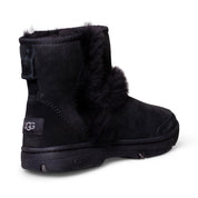 UGG Sunburst Mini Black Boots - Women's