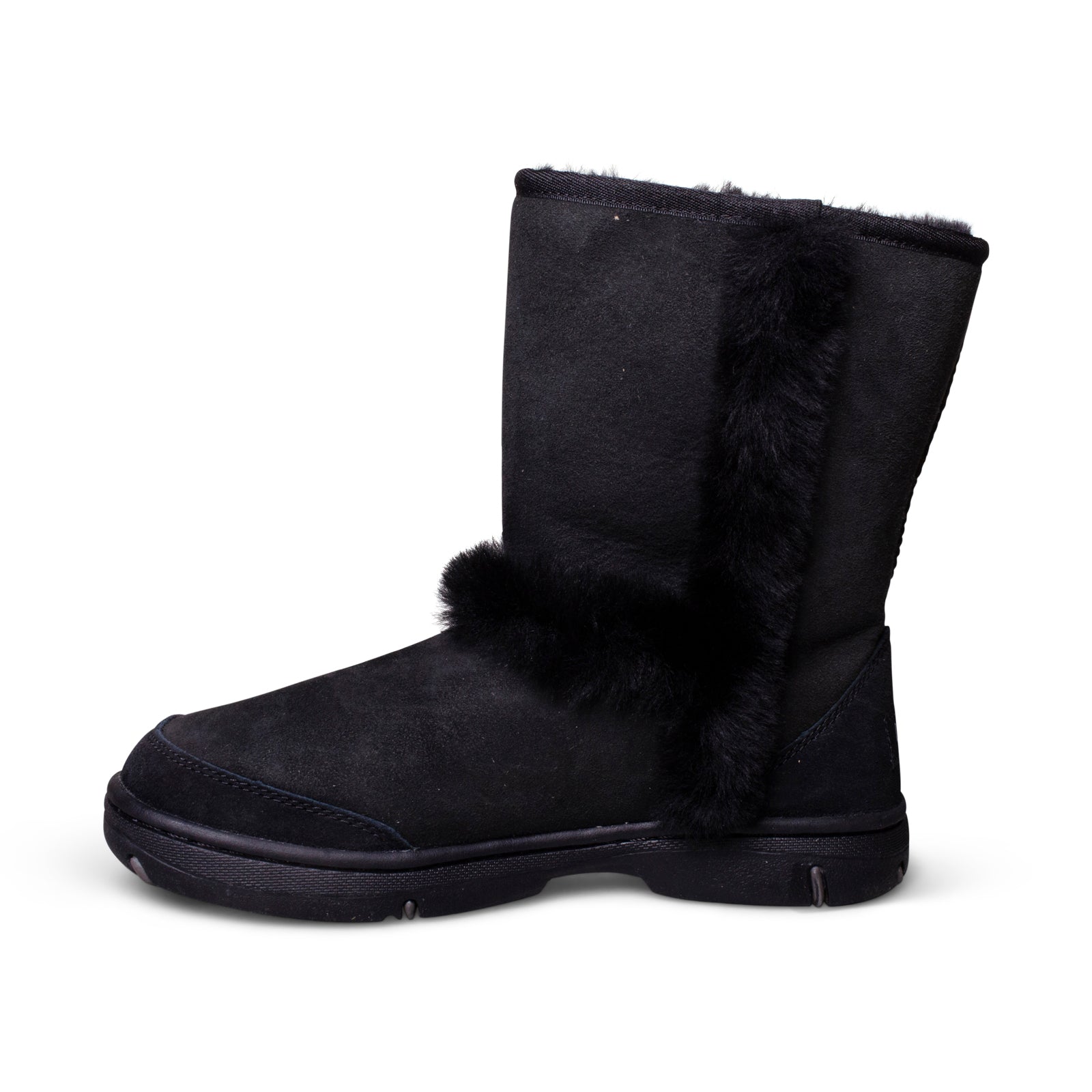 UGG Sunburst Short Black Boots - Women's