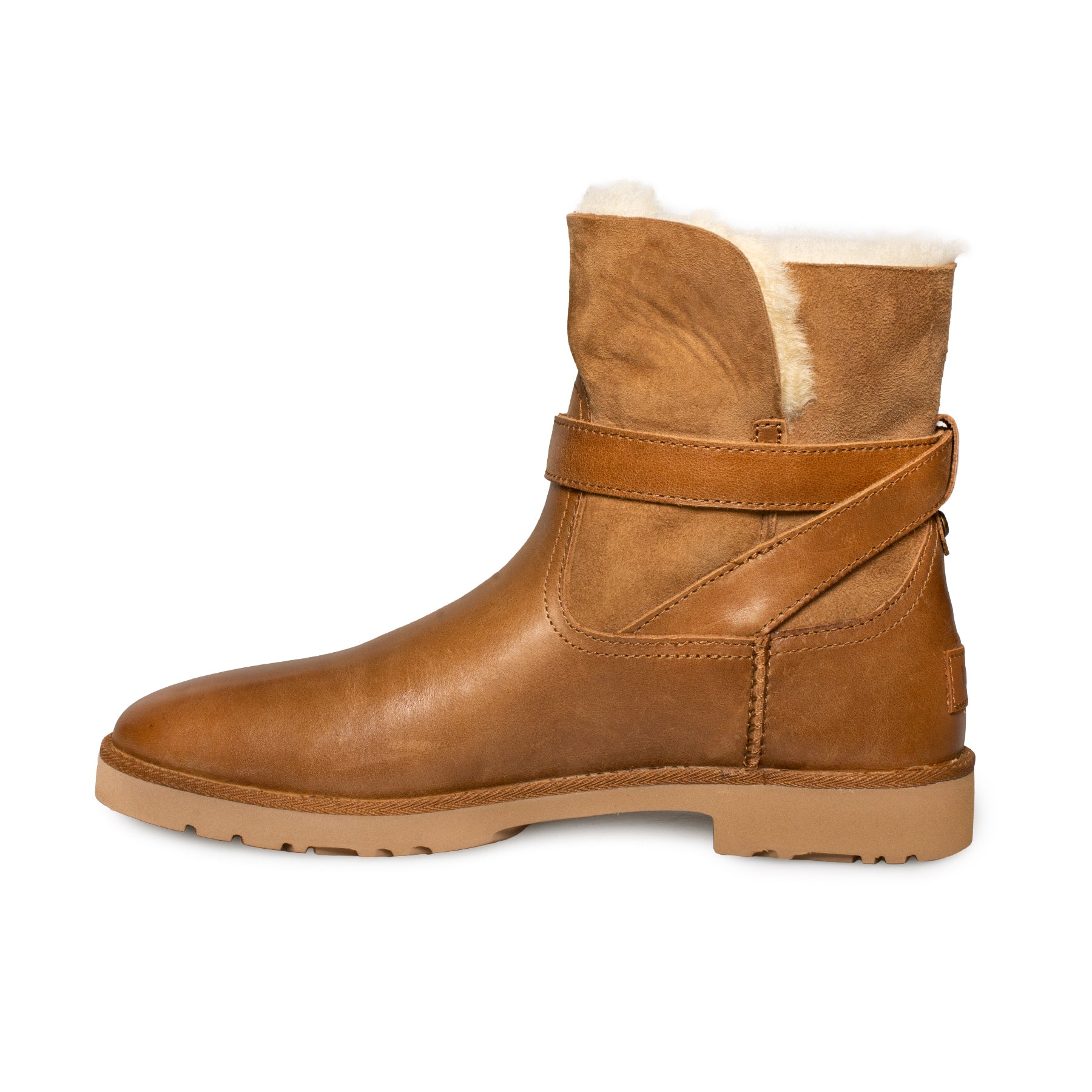 UGG Romely Buckle Chestnut Boots - Women's