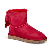 UGG Classic Heritage Bow Red Wine Boots - Women's