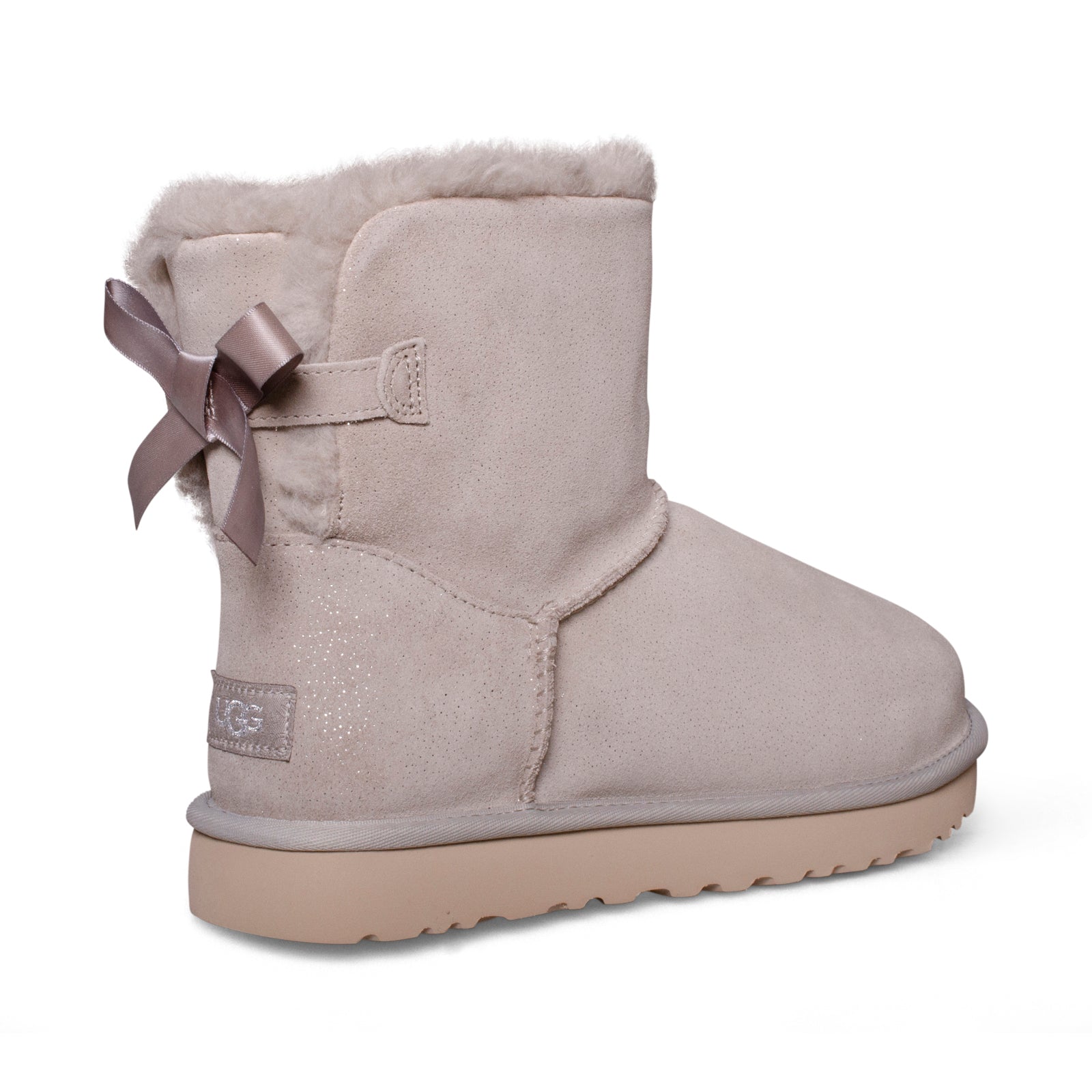 UGG Mini Bailey Bow Twinkle Goat Boots - Women's