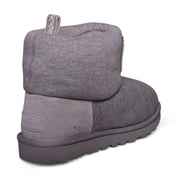 UGG Classic Mini Fur Jersey Cozy Seal Boots - Women's