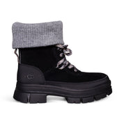 UGG Ashton Hiker Black Boots - Women's