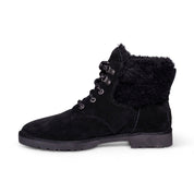 UGG Romely Heritage Lace Black Boots - Women's