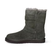 UGG Bailey Graphic Logo Strap Forest Night Boots - Women's