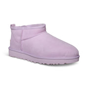 UGG Classic Ultra Mini Lavender Fog Boots - Women's