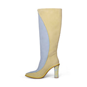 UGG X Tschabalala Self Contrast Heel Yellow / Teal Boot - Women's