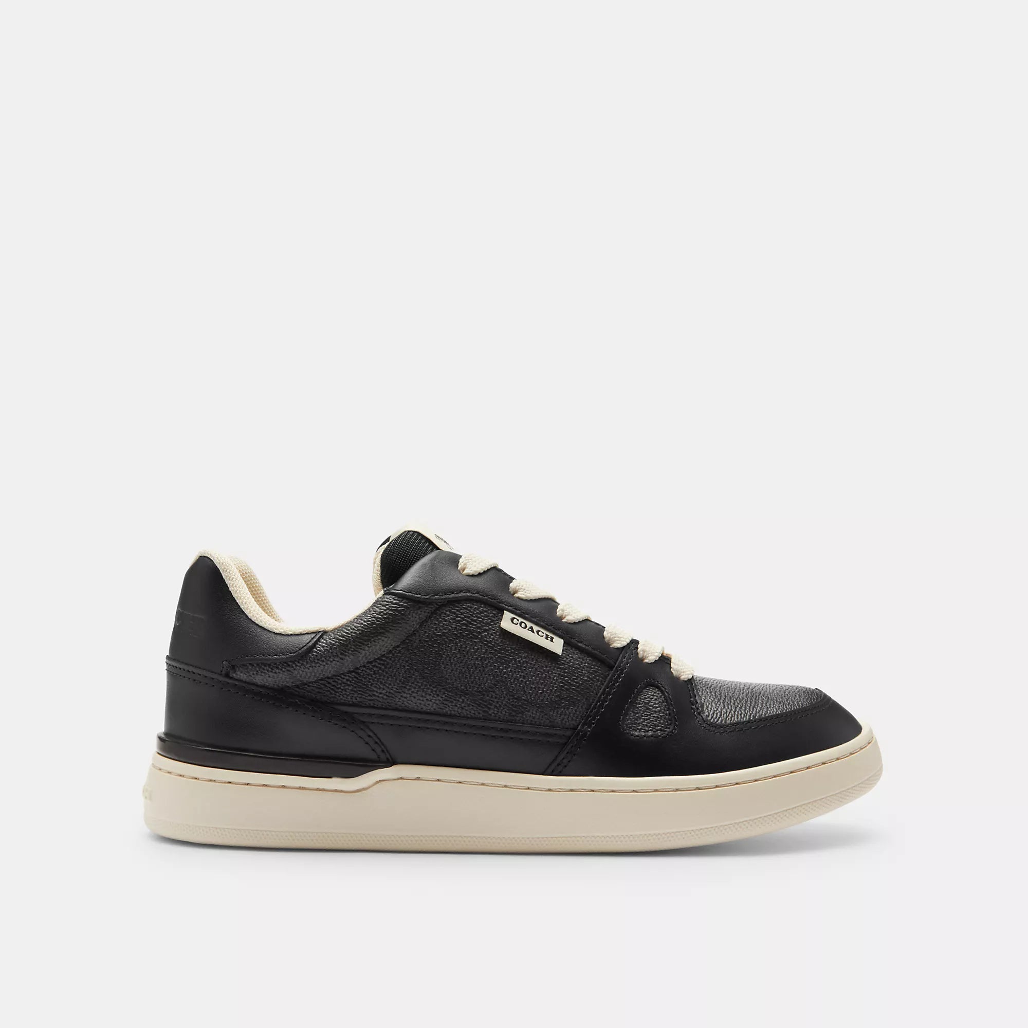 Coach Outlet Clip Court Low Top Sneaker In Signature Canvas