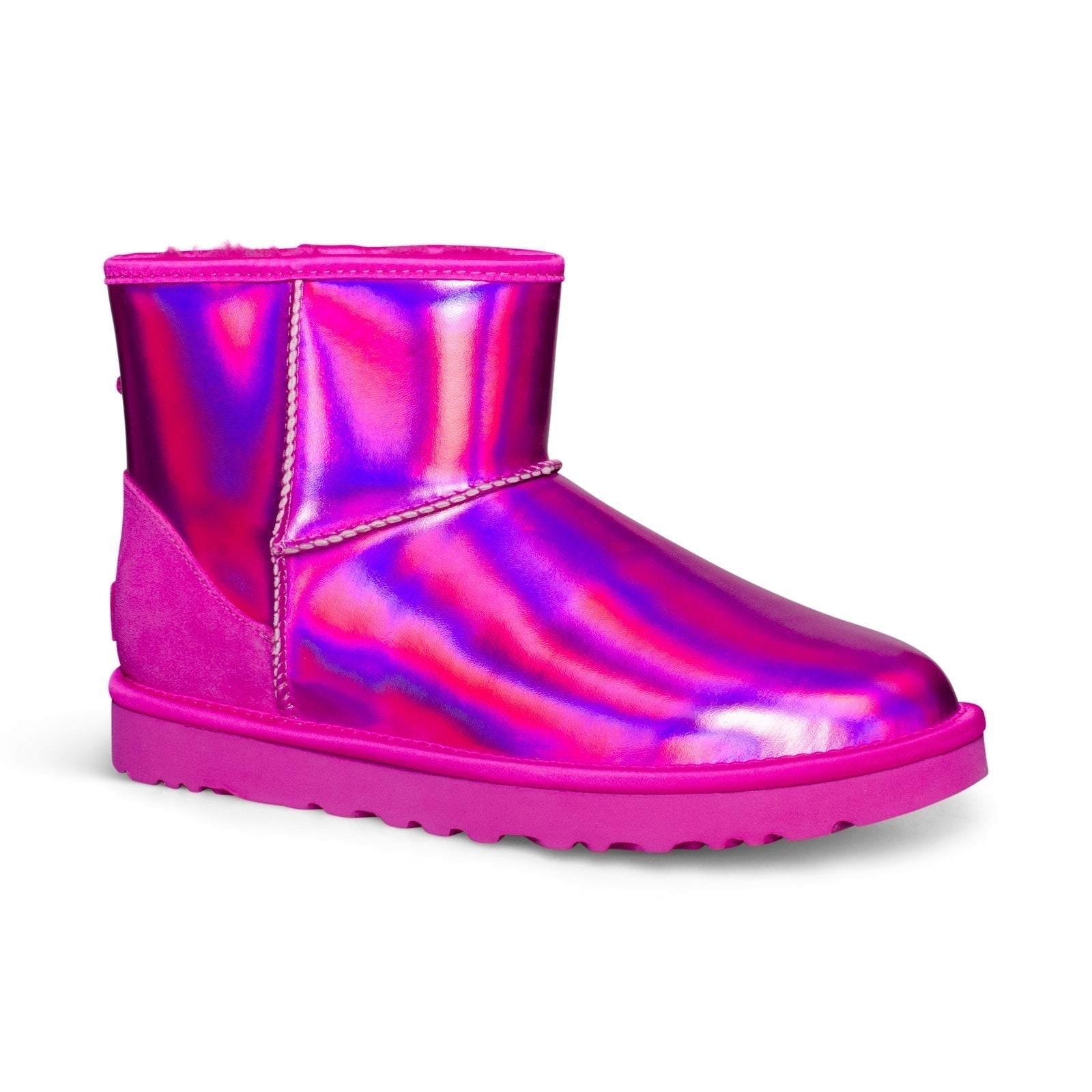 UGG Classic Mini Iridescent Dragon Fruit Boots - Women's