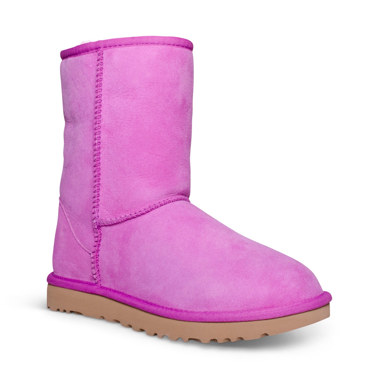 UGG Classic Short II Purple Ruby Boots - Women's